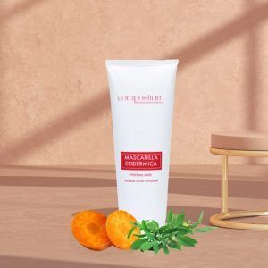 Mascarilla Epidérmica Compositum recupera la luminosidad de la piel, por sus propiedades purificantes, frenando instantáneamente cualquier signo de envejecimiento.
