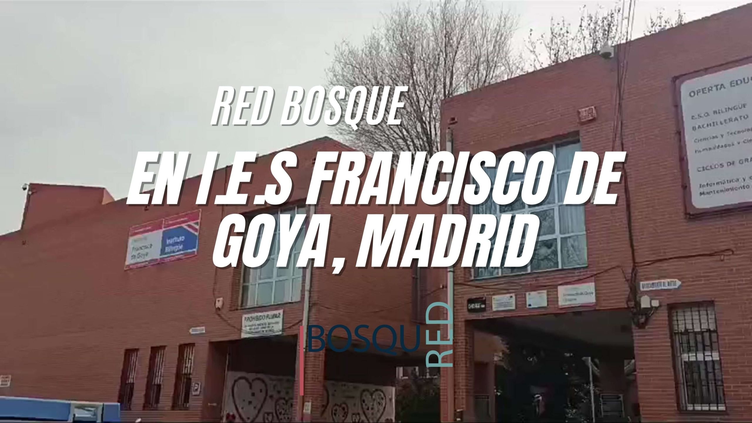 Portada Red Bosque en IES Francisco de goya scaled